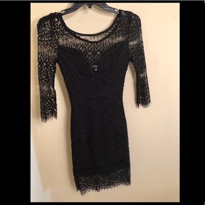 Black Lace Dress